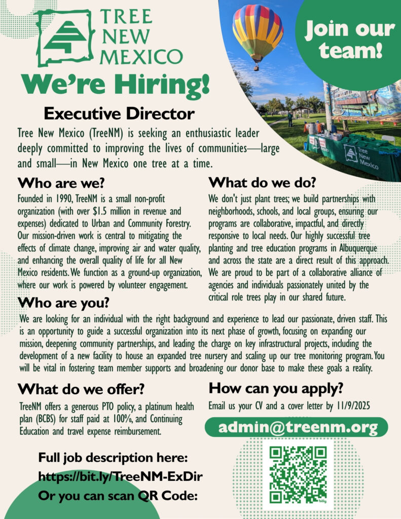 We're hiring for executive director